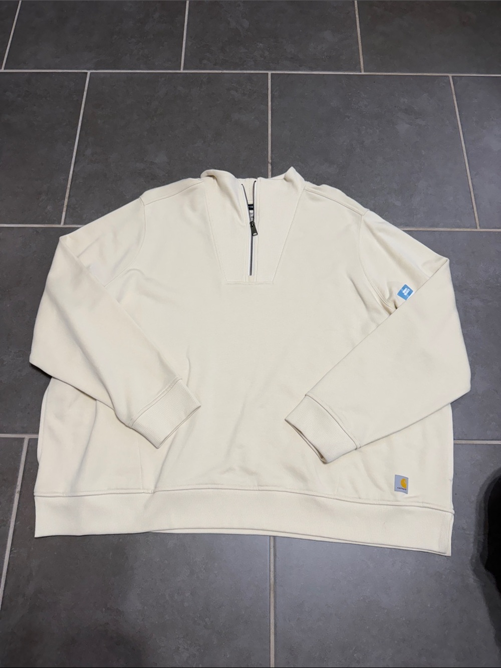 NWT Carhartt relaxed fit zip sweat shirt. 3XL